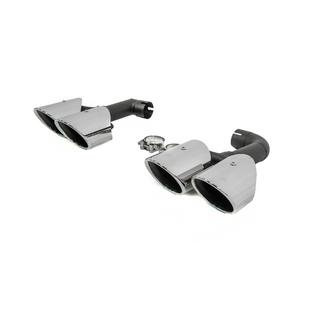 Насадки на глушники Silver в стилі X3M F97 (V2) фото 4