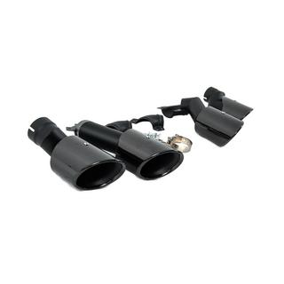 Насадки на глушники V2 Black в стилі X5M F95 фото 4