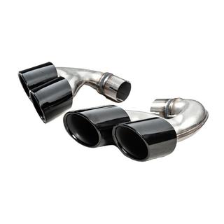 Насадки на глушники V3 Black в стилі X6M F96 фото 4