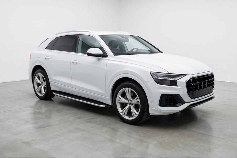Audi Q8 2018- рр. Бокові пороги Maya V2 (2 шт., Алюміній) Фото 2