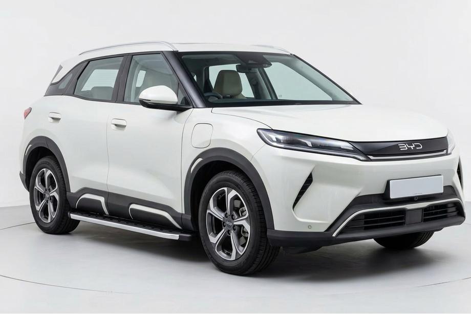 BYD Atto 2/Yuan Up 2024- рр. Бокові пороги Fullmond (2 шт., Алюміній) Фото 1