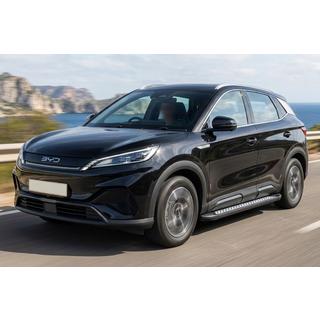 Бокові пороги Vision New Black (2 шт., Алюміній) BYD Atto 2/Yuan Up 2024- рр. фото 1