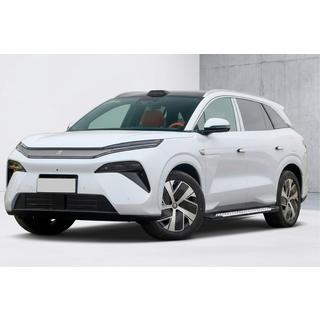 Бокові пороги Allmond Grey (2 шт., Алюміній) BYD Tang L 2025- рр. фото 1