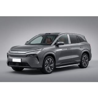 Бокові пороги Maydos V1 (2 шт., Алюміній ↗ нерж) BYD Tang L 2025- рр. фото 1