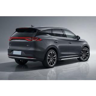 Бокові пороги Shining V1 (2 шт., Алюміній) BYD Tang L 2025- рр. фото 1