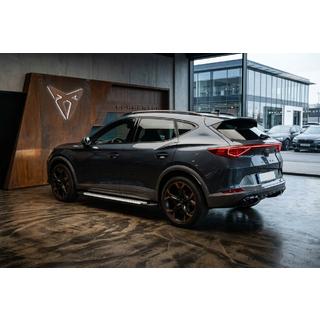 Бокові пороги Allmond Grey (2 шт., Алюміній) Cupra Formentor 2020- рр. фото 1