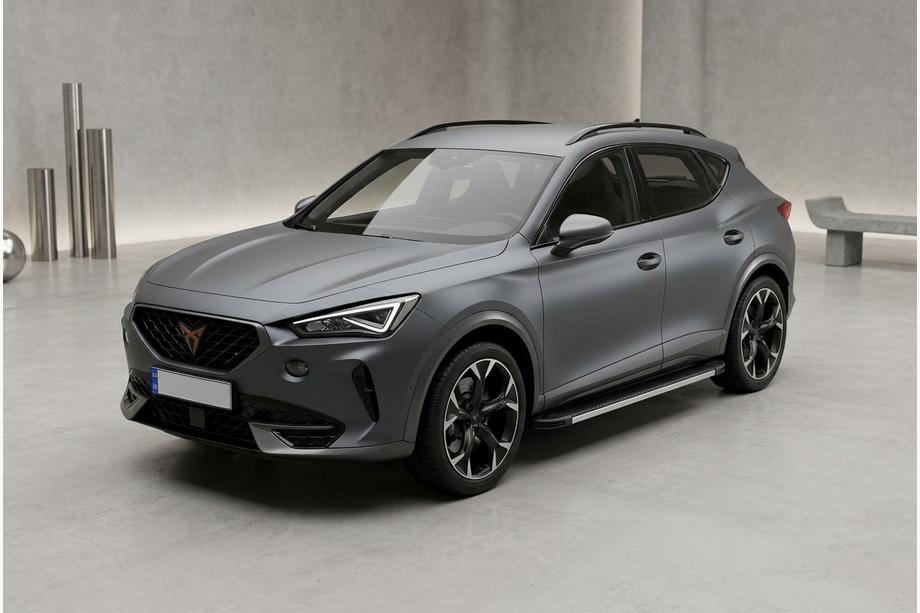 Cupra Formentor 2020- рр. Бокові пороги Maya V1 (2 шт., Алюміній) Фото 1