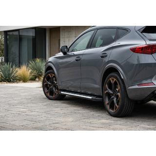 Бокові пороги Sunrise (2 шт., Алюміній) Cupra Formentor 2020- рр. фото 1