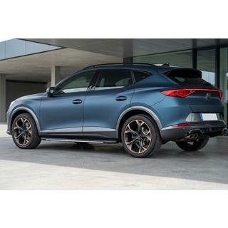 Бокові пороги Bosphorus Grey (2 шт., Алюміній) Cupra Formentor 2020- рр. фото 1