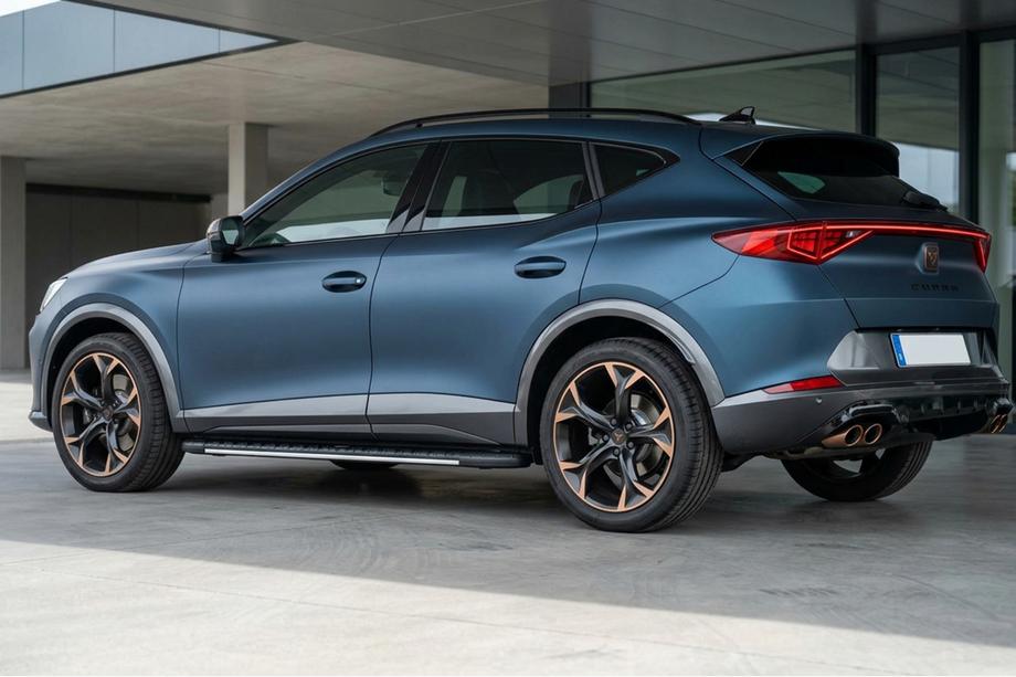 Cupra Formentor 2020- рр. Бокові пороги Bosphorus Grey (2 шт., Алюміній) Фото 1