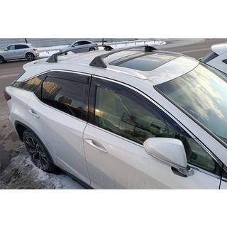 Багажник (поперечини) на інтегровані рейлінги OEM (2 шт) Lexus RX 2016-2022 рр. фото 1