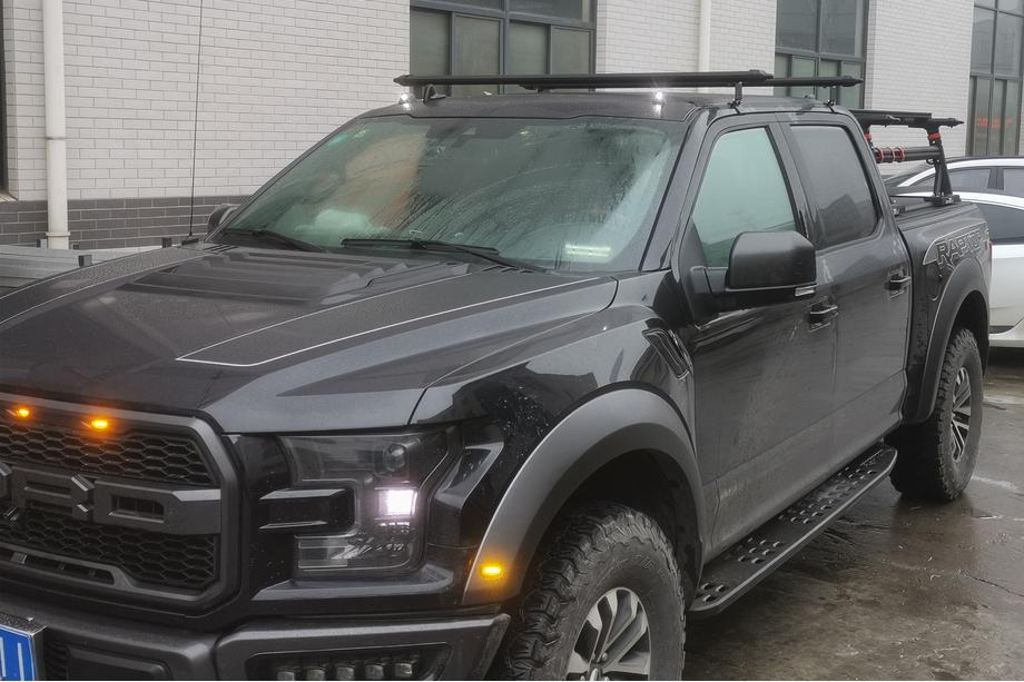 Ford F-150 2014-2021 рр. Поперечени на гладкий дах OEM (2 шт) Фото 1