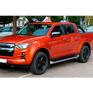 Бокові пороги OEM (2 шт) Isuzu D-Max 2019- рр. фото 2