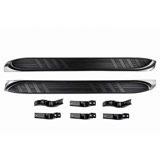 Бокові пороги HARMS (2 шт) Toyota Land Cruiser Prado 120 2002-2009 рр. фото 1