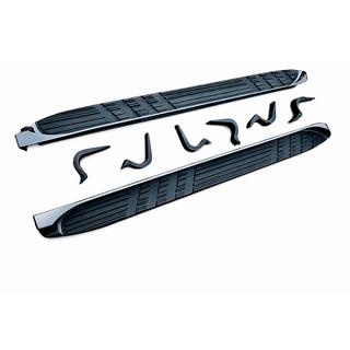 Бокові пороги HARMS (2 шт) Toyota Land Cruiser Prado 120 2002-2009 рр. фото 4