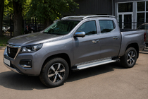 Ford Ranger 2011-2022 рр. Рейлінги сірі OEM (Алюміній) фото 1