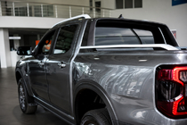 Ford Ranger 2022- рр. Рейлінги сірі OEM (Алюміній) фото 1