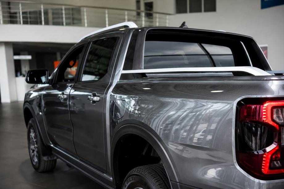 Ford Ranger 2022- рр. Рейлінги сірі OEM (Алюміній) Image