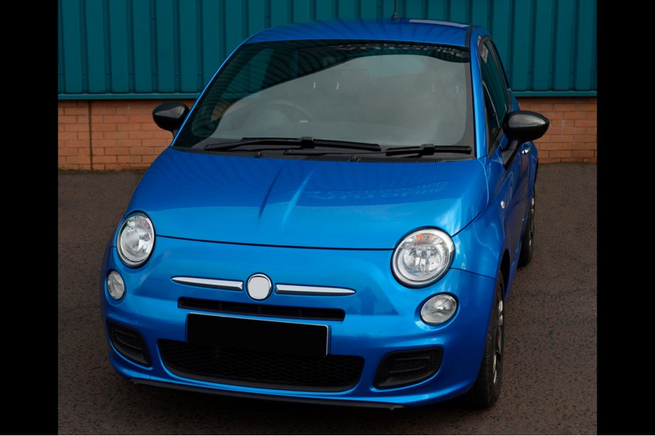 Fiat 500/500L 2013-2022 рр. Накладки на дзеркала 2007-2015 (2 шт., натуральний карбон) Фото 16