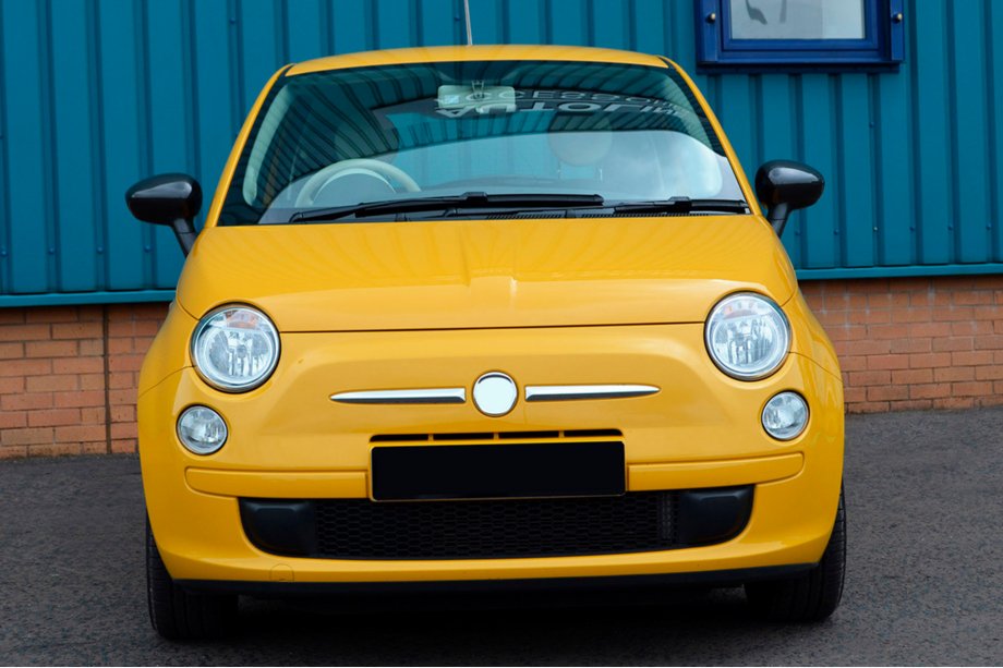 Fiat 500/500L 2013-2022 рр. Накладки на дзеркала 2007-2015 (2 шт., натуральний карбон) Фото 11