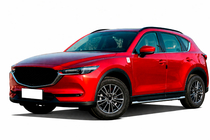 Mazda CX-5 2017-2025 рр. Інтегровані рейлінги HARMS (2 шт) фото 2