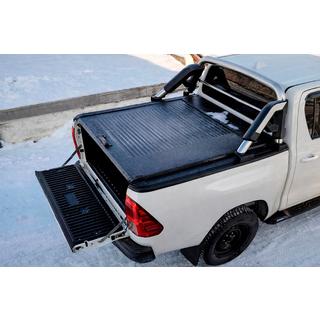 Ролети OEM (2020+, механічна з ручкою та замком) Toyota Hilux 2015- рр. фото 3