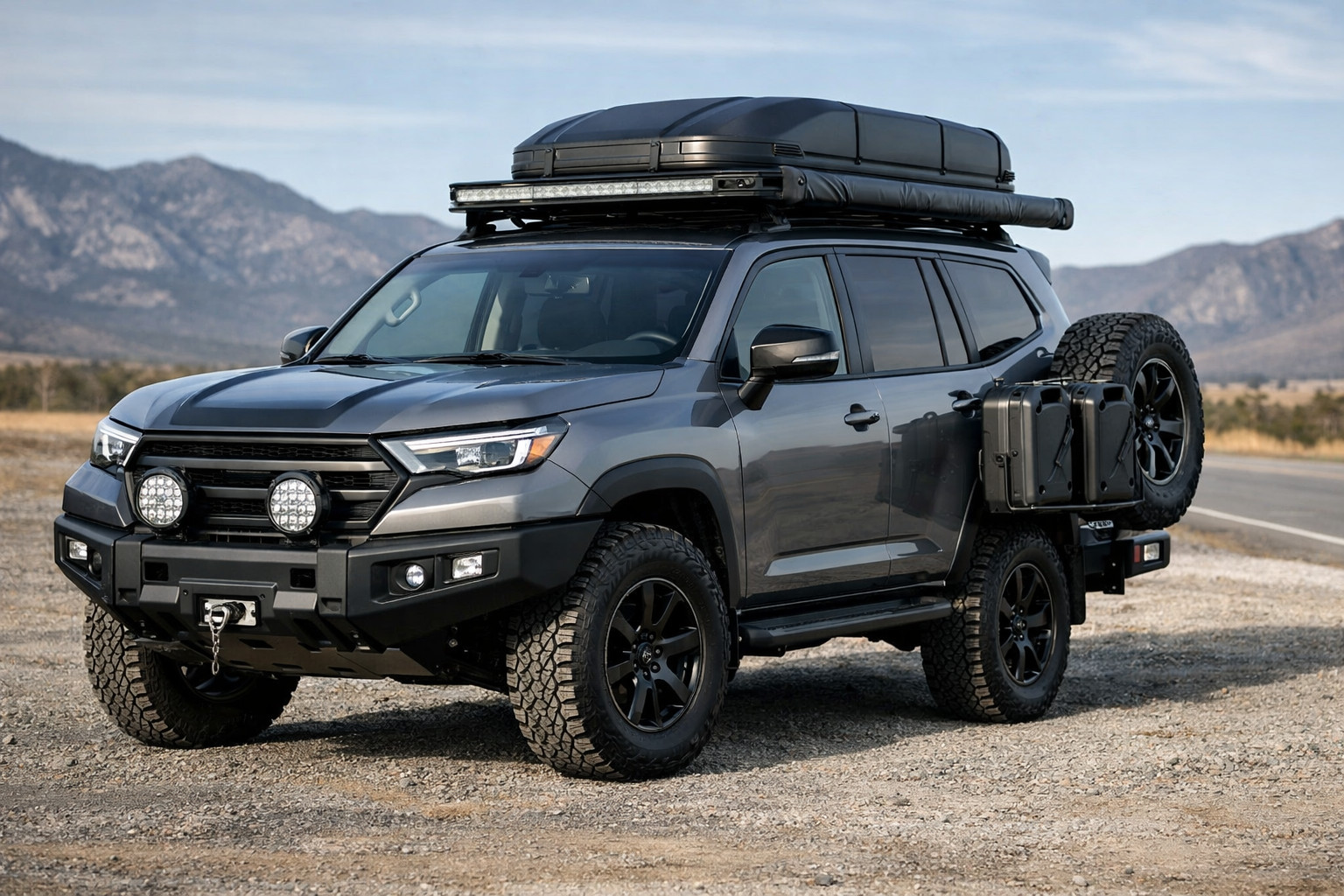 Пакет доробок Toyota Land Cruiser Prado 250 для траси і подорожей