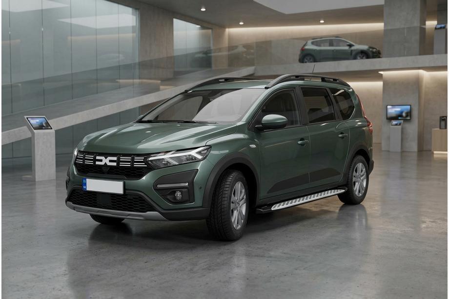 Dacia Jogger 2022- рр. Бокові пороги Shining V1 (2 шт., Алюміній) Фото 1