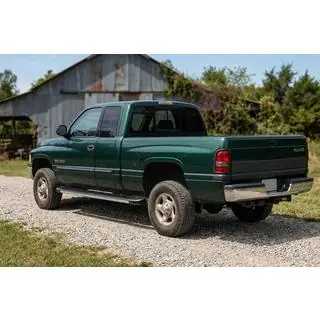 Бокові пороги Maya V1 (2 шт., Алюміній) Dodge RAM (BR/BE) 1994-2002 рр. фото 1