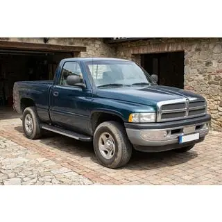 Бокові пороги Duru (2 шт., Алюміній) Dodge RAM (BR/BE) 1994-2002 рр. фото 1