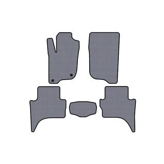 Гумові килимки Carsuit (Short base, Сірий) Mitsubishi L200 2015-2024 рр. фото 1