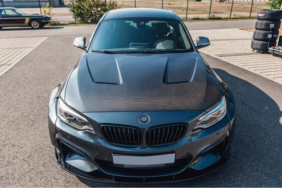 BMW 2 серія F22/F23 2014-2021 рр. Капот V3 (Карбон) Фото 1