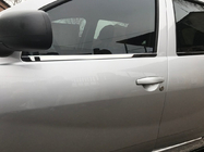 Nissan Terrano 2014- рр. Молдинг скла (4 шт, нерж) фото 3