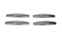 Nissan Terrano 2014- рр. Накладки на ручки (4 шт, нерж) фото 2