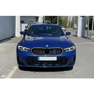 Ніздрі M-Color LED (2022+, чорний глянець) BMW 3 серія G20/G21 2018- рр. фото 1