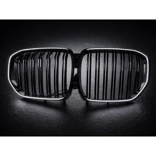 Ніздрі M-Look LED (2019-2022, чорний глянцевий) фото 4