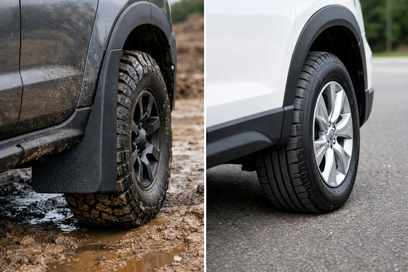 Широкі бризковики для SUV: коли це виправдано, а коли перебір Фото 1