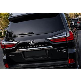 Емблема / шильдик Supersport (3 шт) Lexus LX570/450d 2008-2022 рр. фото 1