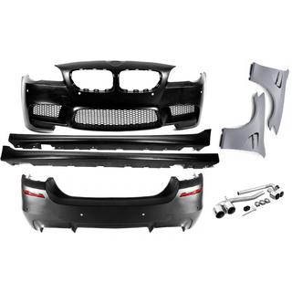 Комплект обвісів з крилами V2 (M5 Power) BMW 5 серія F10/F11 2010-2016 рр. фото 1