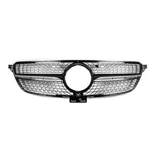Уцінка Тюнінг решітка Diamond Black (GLE) Mercedes GLE/ML сlass W166 2011-2018 рр. фото 1