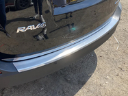 Toyota Rav 4 2013-2018 рр. Кромка багажника OmsaLine (нерж.) (2013-2016) фото 6