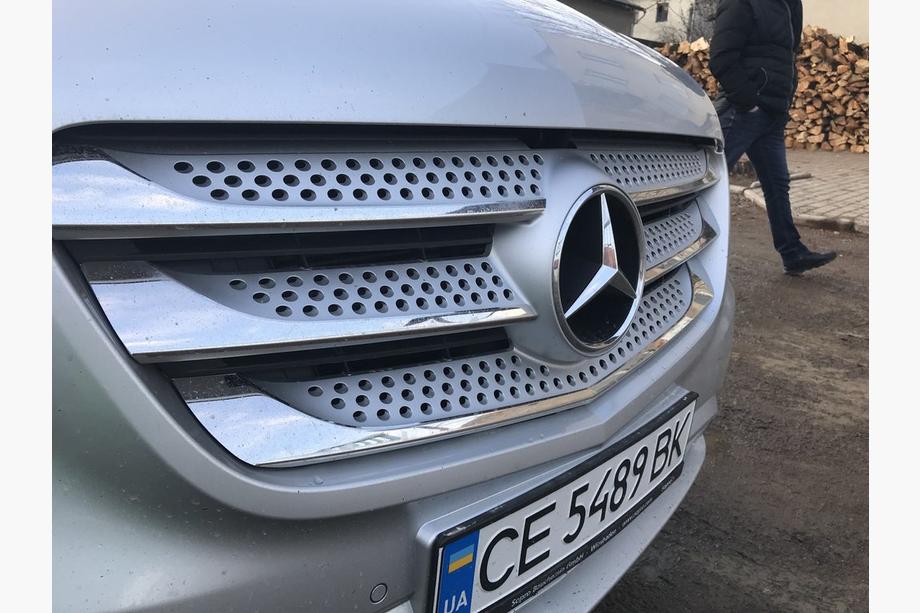 Mercedes Vito/V-class W447 2014- рр. Накладки на решітку 2014-2020 (5 шт, нерж) Carmos - Турецька сталь Фото 8