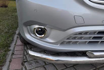 Mercedes Vito/V-class W447 2014- рр. Накладки на противотуманки (2 шт., нерж) фото 1