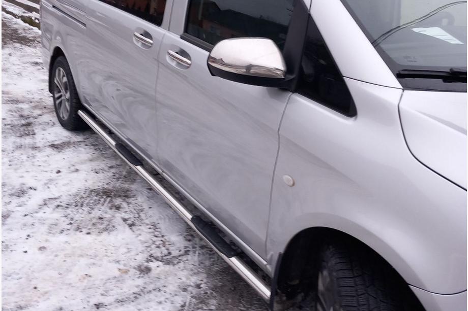 Mercedes Vito/V-class W447 2014- рр. Накладки на дзеркала Частина дзеркала (2 шт) Фото 4