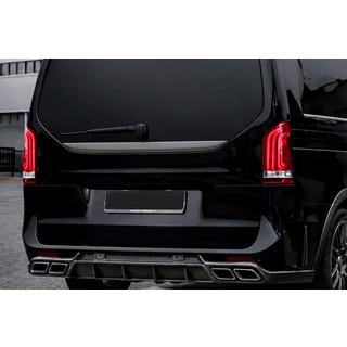 Задні ліхтарі OEM 2024 Black (для Vito, 2 шт) Mercedes Vito/V-class W447 2014- рр. фото 1