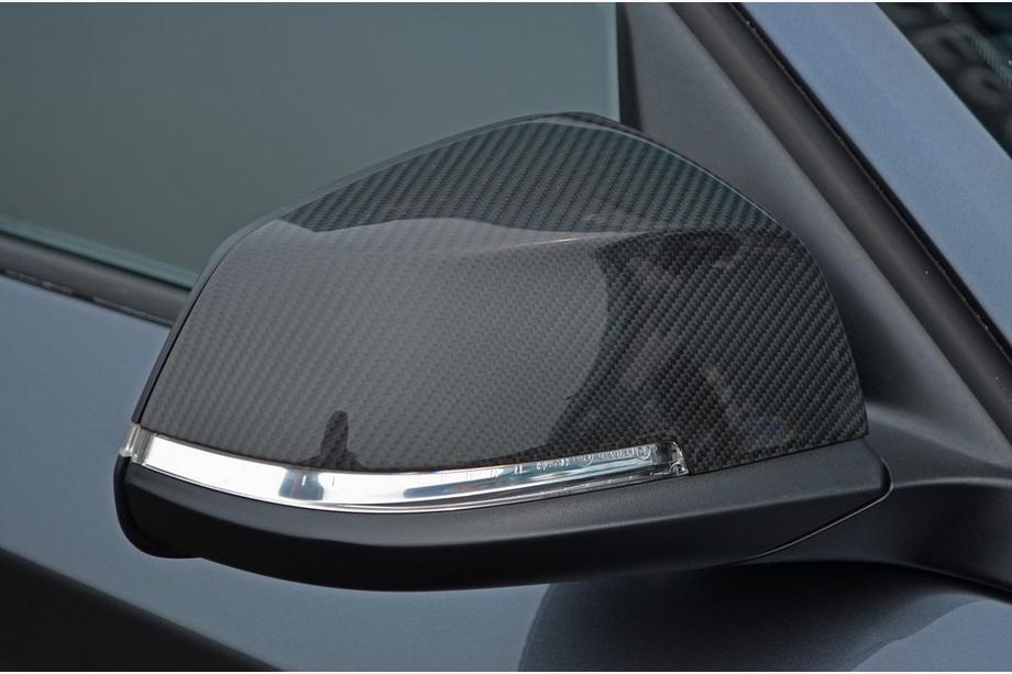 BMW 4 серія F32/F33/F36 2012-2020 рр. Накладки на дзеркала (2 шт, натуральний карбон) Фото 5