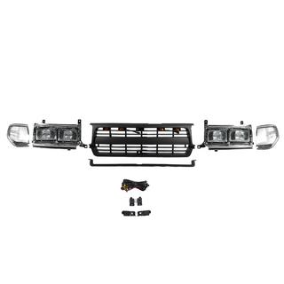 Комплект фар і решітки (OffRoad) Toyota Land Cruiser 80 1990-1997 рр. фото 1