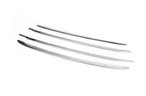 Ford Connect 2014-2021 рр. Накладки на передній бампер і решітку (4 шт, нерж) фото 3