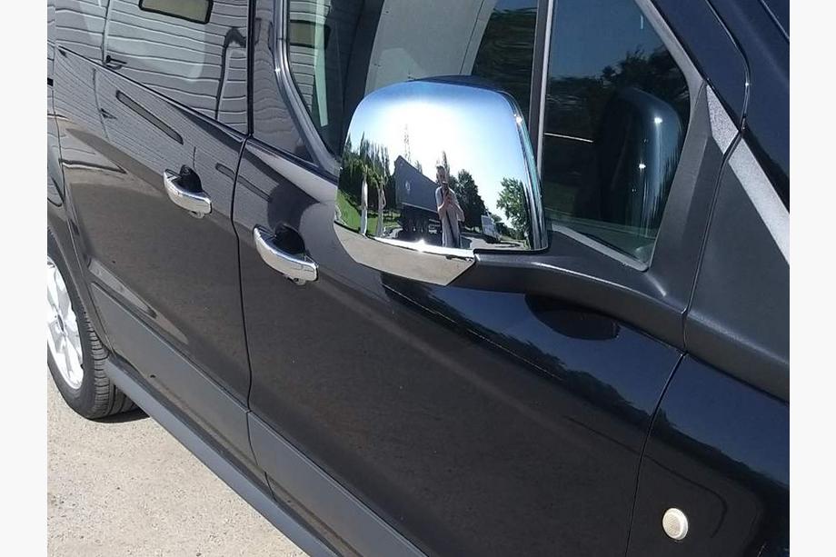 Ford Connect 2014-2021 рр. Накладки на дзеркала 2014-2018 (2 шт, пласт) Image