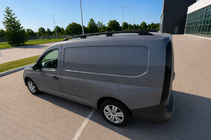 Volkswagen Caddy 2020- рр. Рейлінги чорні (турецький дизайн) фото 2